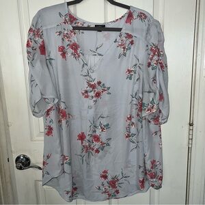 Torrid floral blouse